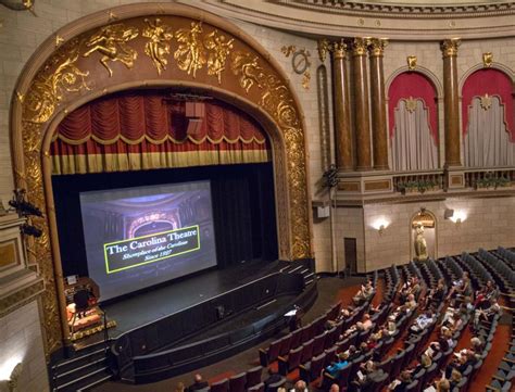 Carolina theater durham nc - The Carolina Theatre wishes to ensure the enjoyment of all our guests in a safe and inviting atmosphere. ... 309 West Morgan St, Durham, NC 27701 (919) 560-3030 